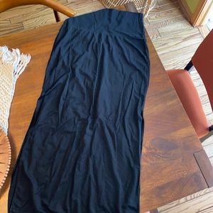 Athleta side slit maxi skirt